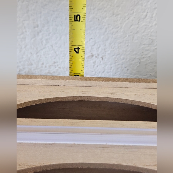 2 in 1 Foil and Plastic Wrap Wood Drawer Organizer or Hanging w/ Cutter kitchen - Picture 6 of 8